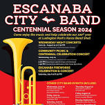 Escanaba City Band Centennial Season 2024