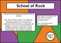 School of Rock! 4 day Summer Camp