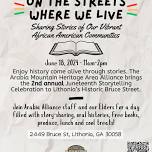 2nd Annual Juneteenth Storytelling Festival