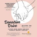 Donation Drive - Sabine County Community Partners