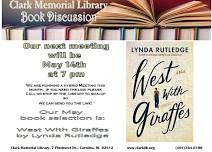 Book Discussion: West with Giraffes by Lynda Rutledge