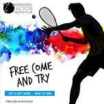 Juniors free come and try squash session