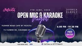 OPEN MIC & KARAOKE NIGHT