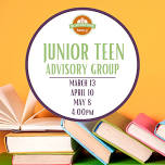 Junior Teen Advisory Group for grades 6-8