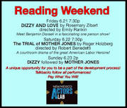 New Mexico Actors Lab presents 'DIZZY AND LOVE & THE TRIAL OF MOTHER JONES Reading Weekend' — THEATRE SANTA FE