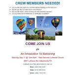 Introduction To Hot Air Ballooning