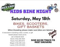 Kids Night and Bike Giveaway