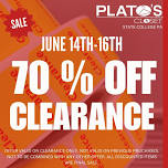 70% OFF CLEARANCE