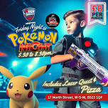 Pokémon, Laser Quest & Pizza