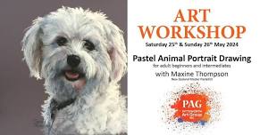 ART WORKSHOP - Pastel Animal Portraits with Maxine Thompson