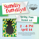 Sunday Funday: Spring Pom Resist Art