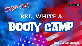 POP UP! Red, White & Booty Camp Class