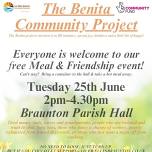 The Benita Project Free meal and chatter