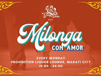 Milonga con Amor: Argentine Tango at Dillinger's 1903  Makati