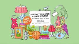 Spring Yard Sale & Shred Event