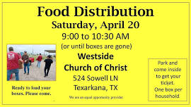 Westside Church of Christ Food Pantry