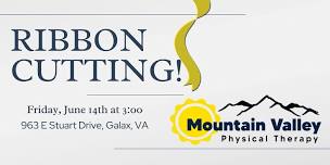 Mountain Valley Physical Therapy Ribbon Cutting