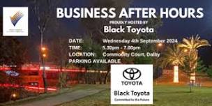 September Business After Hours - Black Toyota