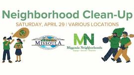 Missoula Neighborhood Spring Clean-Up