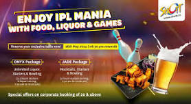 Live IPL Screening with Games & Food @ SHOTT Pune