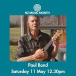 NZ Music Month - Paul Bond