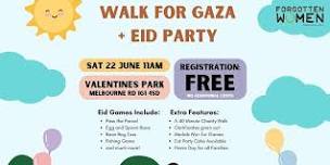 Children's Walk for Gaza + Eid Party