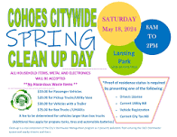 Cohoes Spring Clean Up Day at Lansing Park