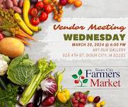 Annual Kick Off Meeting  — Sioux City Farmers Market