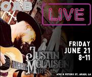 JUSTIN MOLAISON - LIVE AT OAB