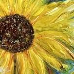 Sunflower Garden  (Textured mixed media)  Artwork 6- 9yrs