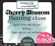 “Cherry Blossom Tree” painting class