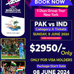 USA T20 WORLD CUP 5 DAYS GROUP TOUR! 