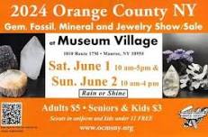 Or Cty Mineral Society Annual Gem, Mineral, Fossil and Jewelry Show/Sale June 1 & 2