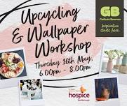 Hospice Awareness Week ~ Upcycling & Wallpaper Workshop with Guthrie Bowron Blenheim