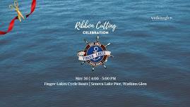 Ribbon Cutting Celebration | Finger Lakes Cycle Boats