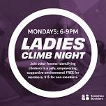 Evolution Boulders Ladies Night