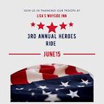 3rd Annual Heroes Ride