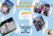 Saltville Library Professor WhizzPop’s Bubble Party