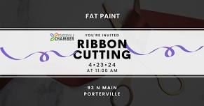 Ribbon Cutting for FAT Paint