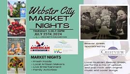 Webster City Market Nights