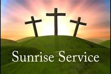 Sunrise Service for Easter Morning