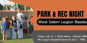 2024 Park & Rec Night - West Salem Legion Baseball