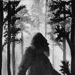 Bigfoot in black & white