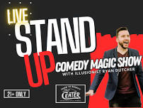 Stand Up Comedy Magic Show fundraiser at the Rhinebeck CENTER for Performing Arts