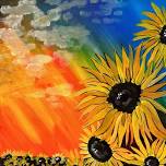 Sunflower Fields – Paint and Sip