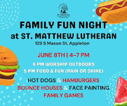 Family Fun Night and Outdoor Worship Service