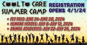 NHES' Cool to Care Summer Camp (HUMANE HEROES)