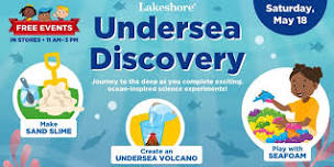 Free Kids Event: Lakeshore's Undersea Discovery (Salt Lake City)