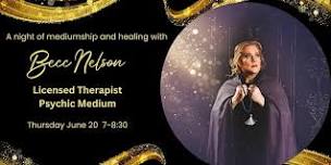 A night of healing with Becc, the therapist medium