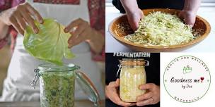 Sauerkraut fermenting workshop